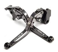 enuolian Conjunto de Palanca de Embrague y Freno Ajustable CNC para Kawasaki Z900 Z650 2017-2021, Negro, 16-19 cm