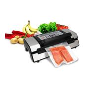 Envasadora al Vacío Alfa 0,6/0,85 bar 15L/min Acero Inox Marinado Doble Sellado Cuchilla