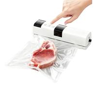 Envasadora al Vacío de Alimentos | Selladora portátil de alimentos | Máquina envasadora al vacío para carne | para Conservar Carne, Comidas, Dulces, Patatas Fritas, Harina, Cereales
