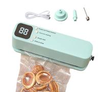 Envasadora al vacío para alimentos,Herramienta De Sellado Portátil Recargable Por USB - Mini Máquina De Envasado Al Vacío - para Hogar Cocina Apartamento Residencia de Estudiantes Restaurante Negocios