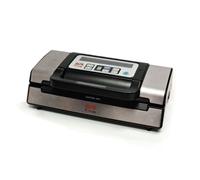 ENVASADORA ALFA AL44510000 INOX DOS NIVELES DE SUCCION VELOCIDAD 15L. DE AIRE X MINUTOS BARES DE 065 A 085 FUNCION VACIO MANUAL