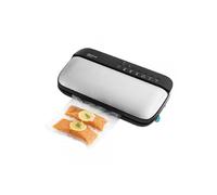 Cecotec Envasadora al Vacío Sealvac Steel. 120 W, Presión de 0,9 Bar, 4 Modos de Funcionamiento, Compatible con Bolsas Genéricas, Incluye 5 Bolsas, Toma y Tubo para botes y Rollo gofrado