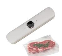 Envasadora de Vacío para Alimentos | Recargable con Luz Indicadora LED - Envasadora de Vacío para Bolsas de Conservación de Carnes y Alimentos | Uso Diario Viaje Hogar Principiantes Adultos Carne Frut