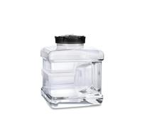 Envase Agua con Tapa para Almacenamiento Portatil Acuado para Practicas portivas Trabajos al Exterior y Uso Diario con Apertura Amplia para Limpieza Facil, Style to 3, 7,5 litros