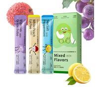 Envases Individuales de Enjuague Bucal | 15 Unidades Refrescante Bucal,Enjuague Bucal Portátil Con Sabor a Frutas Y Efecto Duradero Para Adultos Para Uso Diario Tras Las Comidas