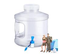 Envases para Agua y Liquidos - Cantimplora Estanca Portátil de 7.5 Litros,Depósito de Agua con Grifo para Exterior - Para Senderismo Picnics Mochilero Patio Trasero Patio Barbacoa Hoguera Viajes Jardí
