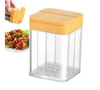 Envases Para Condimentos De Viaje, Recipientes para Condimentos, Frasco Hermético Transparente Que Ahorra Espacio Para Barbacoa Pícnic Cocina Senderismo Viajes Al Aire Libre