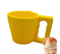 Envases para Helado | Soporte Postre Fabricado En 3D,Contenedor Alimentos Reutilizable Con Asa Para Tartas Helados Postres Fiestas Preparación Comidas Escuela - Fiestas Cocina Colegio Comidas Prepárad