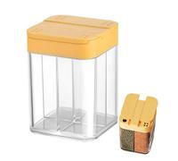 Envases Pequeños Para Condimentos,Salero De Camping Portátil - Botes Herméticos Compactos que Ahorran Espacio para Viajes Cocina Exterior Barbacoa Picnic Comida Senderismo