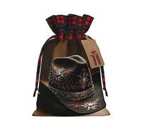 ENVEED American West Rodeo - Sombrero deslumbrante de arpillera con cordón para regalo inolvidable