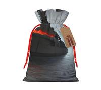 ENVEED - Bolsas de regalo de Navidad con cordón de tela para naves nucleares gigantes, bolsas de regalo para cualquier ocasión de oficina