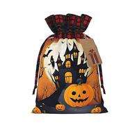 ENVEED Happy-Halloween-Vector 1 deslumbrante patchwork arpillera cordón Navidad regalo bolsas-bolsas para regalo inolvidable