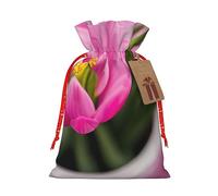 ENVEED Spring Is In the Air - Bolsas de regalo de Navidad con cordón de tela reutilizables para cualquier ocasión de oficina
