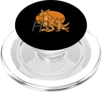 Envejecimiento Animales Anciano Caminante Canguro Con Joey PopSockets PopGrip para MagSafe