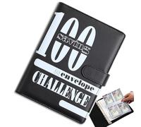 Envelope Savings Challenge Book, 100 sobres de ahorro de dinero, flexible Savings Challenge Goals, Fun Budget Binder with Tracker, Savings Challenge for Adults, Money Saving Binder for Kids