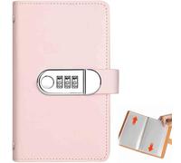 Envelopes Money Saving Challenge Saving Binder, 2026 Savings Challenges Book with Envelopes, Coded Lock 100 Envelope Challenge in Fun & Motivating Way (Pink)