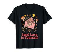 Envía amor a ti mismo recordatorio de cuidado personal Camiseta
