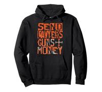 Enviar Abogados Armas y Dinero Divertido Abogado Humor Sudadera con Capucha