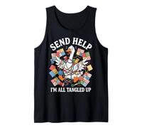 Enviar Ayuda Estoy enredado Camiseta sin Mangas