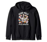 Enviar Ayuda Estoy enredado Sudadera con Capucha