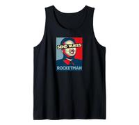 Enviar Nukes Funny Rocket Man Kim Jong Un Corea del Norte Camiseta Camiseta sin Mangas