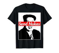 Enviar Nukes Rocket Man Kim Jong Un Corea del Norte Camiseta Camiseta