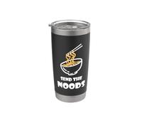 Enviar The Noods Funny Bowl of Noodles Sopa japonesa de fideos Vaso térmico de acero inoxidable de doble pared