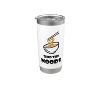 Enviar The Noods Funny Bowl of Noodles Sopa japonesa de fideos Vaso térmico de acero inoxidable de doble pared