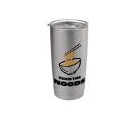 Enviar The Noods Funny Bowl of Noodles Sopa japonesa de fideos Vaso térmico de acero inoxidable de doble pared