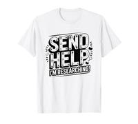 Envíen Ayuda Investigando Otra Vez Buceador Profundo Humor Camiseta
