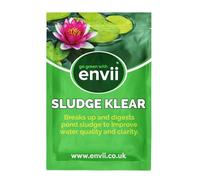 envii Sludge Klear Eliminador de Lodos para Estanques, Bacterias Naturales Que Digieren y Controlan Residuos Orgánicos, Seguro para Peces y Fauna Silvestre, 6 Tabletas para 30.000 litros