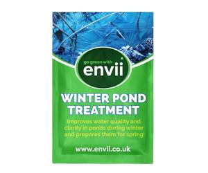 envii Winter Pond Treatment - Bacterias Clarificador para Estanques Aguas Verdes - Anti Lodo Agua - de Clima Frio de Invierno - Trata 60,000 litros
