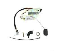 Envío de nivel de combustible, compatible con Harley-Davidson-Softail 2002-2005 ABS Metal Negro Plata Reemplazo para un rendimiento preciso del medidor de combustible