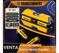 TEMU Transformers TF-T01 Auriculares Inalámbricos de Oído Interno con Cancelación de Ruido