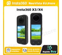 Insta360 X3-Cámara de Acción impermeable 360, con sensores de 1/2 "y 48MP, vídeo 5,7 K 360 activo HDR, foto 360 de 72MP, lente única 4K Insta360 X3