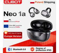 [Envío desde Polonia] Auriculares Bluetooth inalámbricos Cubot Neo 1A, calidad de sonido superior, batería del auricular 28mAh, auriculares de clip OWS, Bluetooth 6.0, impermeables IPX5, auriculares B