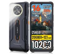 [Envío desde Polonia] Cubot KingKong ACE 5 Android 16, Teléfono Inteligente Resistente con 10200 mAh, 20 GB (8+12) de RAM, 256 GB de ROM, Pantalla de 6.745 Pulgadas, 120 Hz, NFC With GT3 White