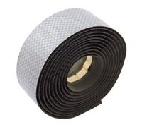 Envío gratis cinta para manillar de carretera velo. pu, color gris carbon look