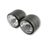 Envío gratis faro delantero (3-1/2)+ soporte highsider smart-negro para moto