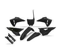 Envío gratis kit de plastica ufo completo con protectores de horquilla-negro