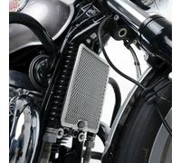 Envío gratis protector de radiador de aceite r&g racing-negro para moto
