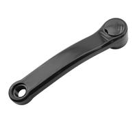 Envío gratis prowheel biela izquierda de bicicleta acero negro 170mm eje rombo
