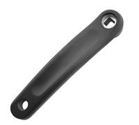 Envío gratis prowheel biela izquierda de bicicleta aluminio negro 170mm eje