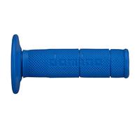Puño moto DOMINO OFF ROAD AZULES CERRADOS D 22 MM L 118 MM