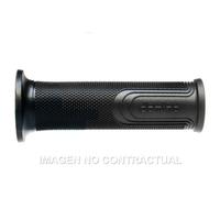 Envío gratis puños domino on road style negro abiertos d 22 mm l 120mm para