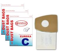 EnviroCare Bolsas de repuesto para aspiradora hechas para adaptarse a Eureka Mighty Mite tipo C, 9 bolsas