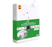 Enviroflex Funda de Colchón con Cremallera 122 x 190 x 40 cm | Protector Impermeable de Colchón | Cubrecolchón Transpirable | Funda Protectora para Cama | Fácil de Usar y Lavar