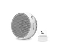 EnviroKlenz Purificador de aire montado en pared y techo + monitor de calidad del aire | HEPA H13 de grado médico + tecnología patentada | Cobertura de 800 pies cuadrados | SMART Mount con SMARTView