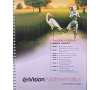 enVision Mathematics 2020 Common Core Teacher Edition Grade 5 Volume 2, 9780134954929, 0134954920