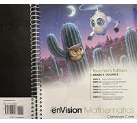 enVision mathematics common core teachers edition grade k volume 2
